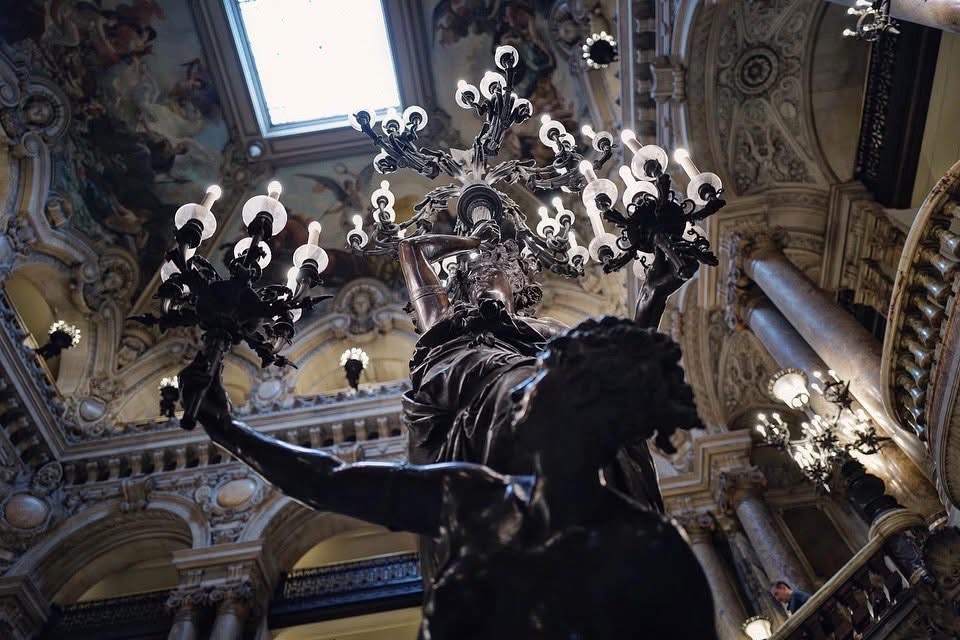 The grand staircase, Palais Garnier