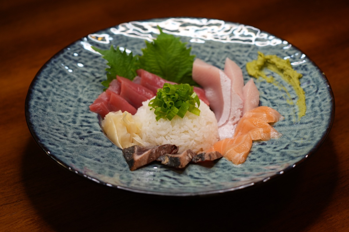 Sashimi, five ways
