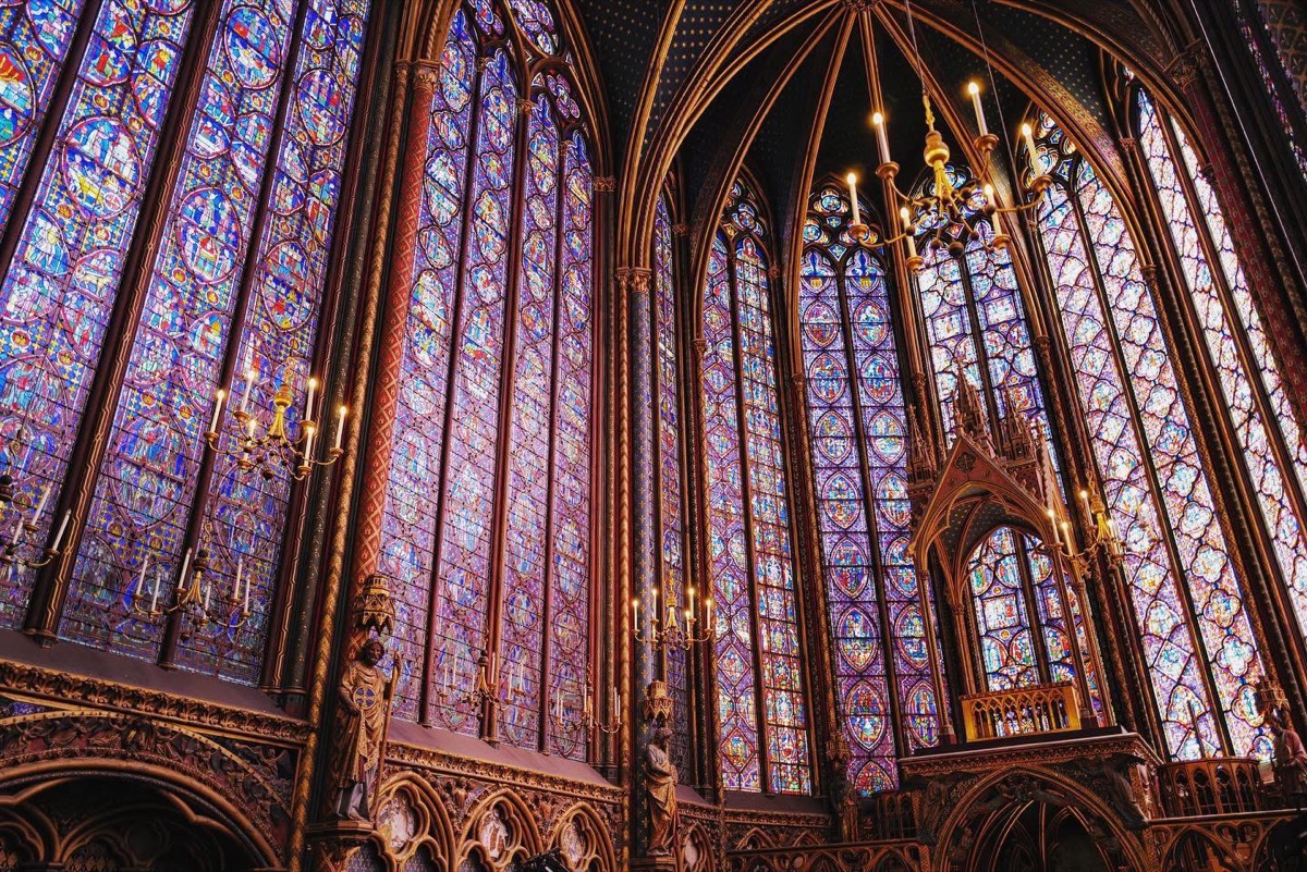 Sainte-Chapelle, the upper chapel